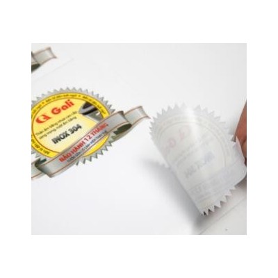 厂家供应 PVC标签异形贴纸 铜版纸标签贴纸 食品包装贴纸定制