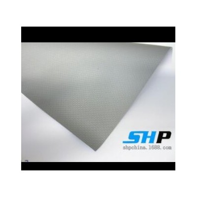 PVC篷布 夹网布 正反双色 480g 白色银灰 三防布 防霉抗菌