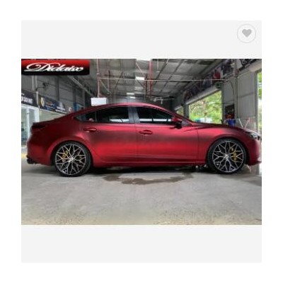 Premium Car Vinyl Wrap Metallic Romanee Red Matt Car Body Changing Color Vinyl Car Sticker Wrap Film