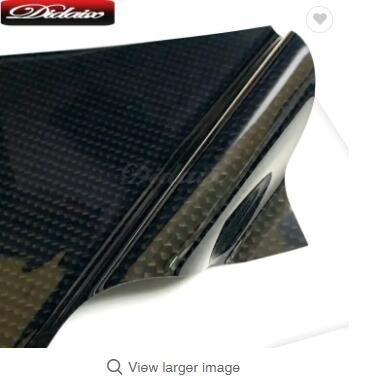 Wholesale Price Car Film 7D Carbon Fiber Vinyl Car Wrap PET Material Black Golden Roll Film For Car