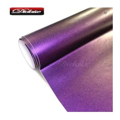 Factory Wholesale Car Vinyl Wrap Premium Chameleon Color Change Matte Dark Purple Color Vinyl Wrap C