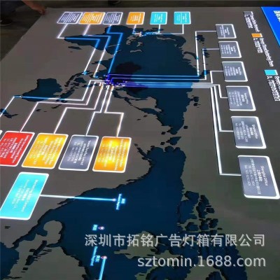 LED动感灯箱 程序智能灯箱操作方便 电路板动感灯箱厂家销售